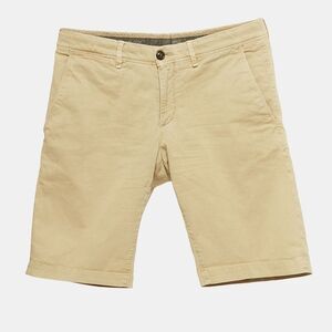 Moncler Beige Cotton Gabardine Bermuda Shorts S